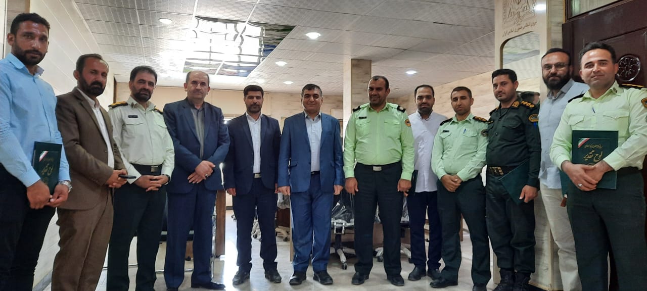 سارقان سیم های برق  شهرستان باغملک دستگیر شدند/تقدیر از عوامل انتظامی