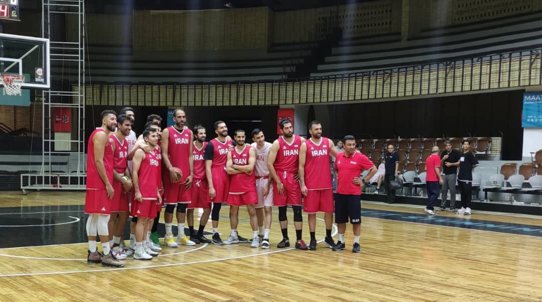 برتری تیم ملی بسکتبال در دیداری تدارکاتی