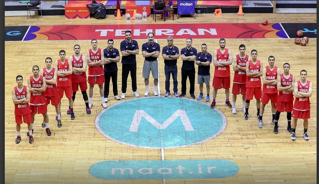 رقابتهای بسکتبال نوجوانان قهرمانی آسیا؛ صعود ایران به مرحله یک چهارم نهایی با برتری مقابل لبنان