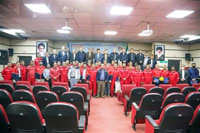 آئین گرامیداشت روز ملی آتش نشانی و ایمنی در نفت و گاز مارون