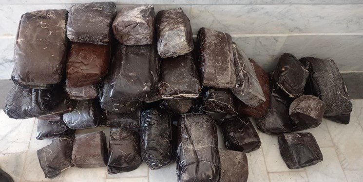 کشف بیش از ۵۷ کیلوگرم تریاک در هندیجان