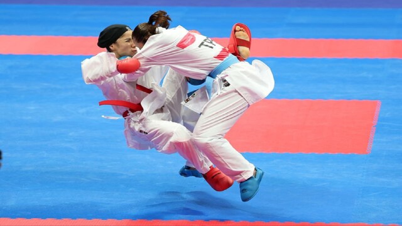 فاطمه سعادتی به مدال برنز کاراته بازیهای آسیایی رسید