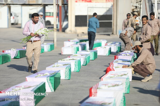 پیکر ۲۲ شهید دوران دفاع مقدس به آغوش وطن باز می گردد