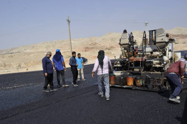 آغاز عملیات فاز اول زیر سازی و روکش آسفالت گرم پروژه بزرگ محور بلوار دوم شهری