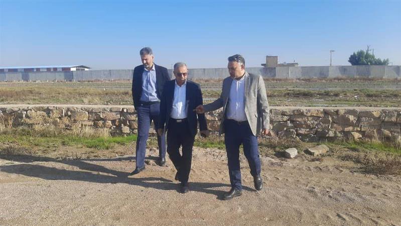 بازدید مدیر تعاون روستایی خوزستان از روند احداث سیلوی ۲۰ هزار تنی شهرستان باوی