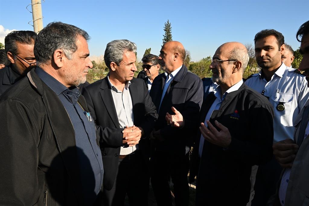 بازدید مهندس دانشی از پروژه های در دست اقدام شرکت بهره برداری نفت و گاز گچساران