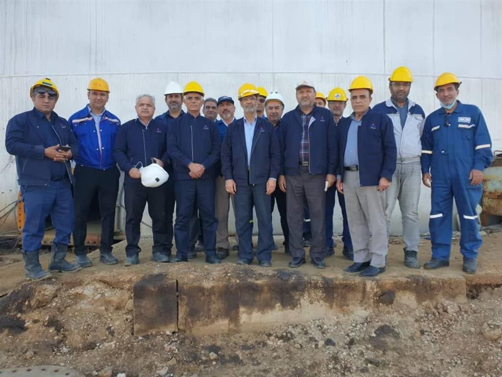 بازدید مدیر عامل از واحد نمکزدائی مارون ۳