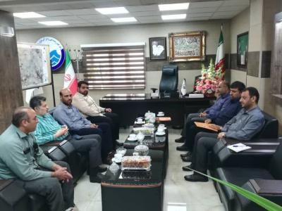 تجلیل از کارگران بسیجیِ نمونه آبفا اهواز