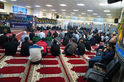 برگزاری مراسم پرفیض زیارت عاشورا در نفت و گاز مارون