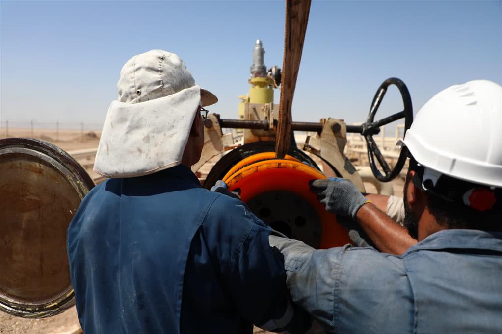 موفقیتآمیز بودن نخستین عملیات توپکرانی با سیال نفت در شرکت نفت و گاز اروندان