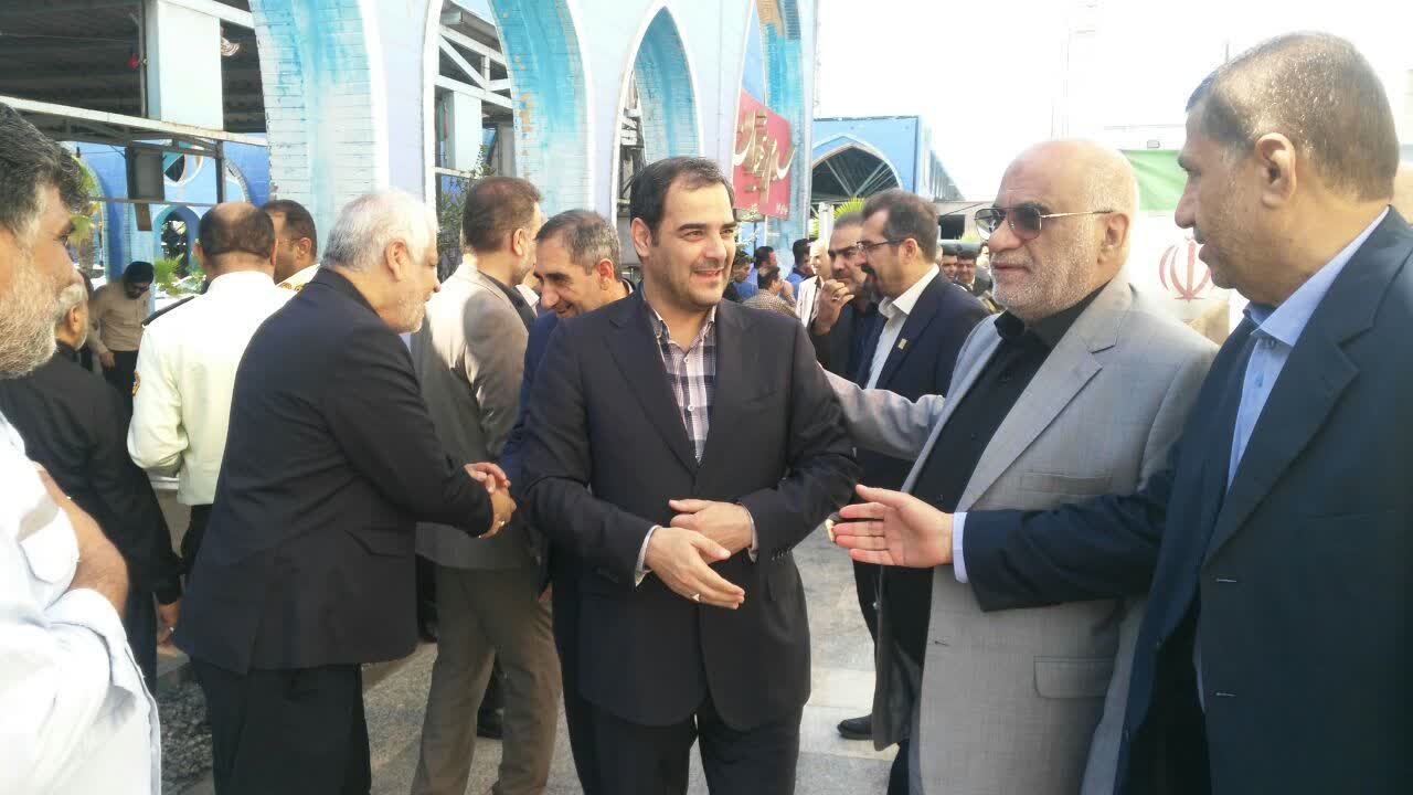 حضور مدیر کل صمت خوزستان در مراسم غبارروبی مزار شهدا در اهواز