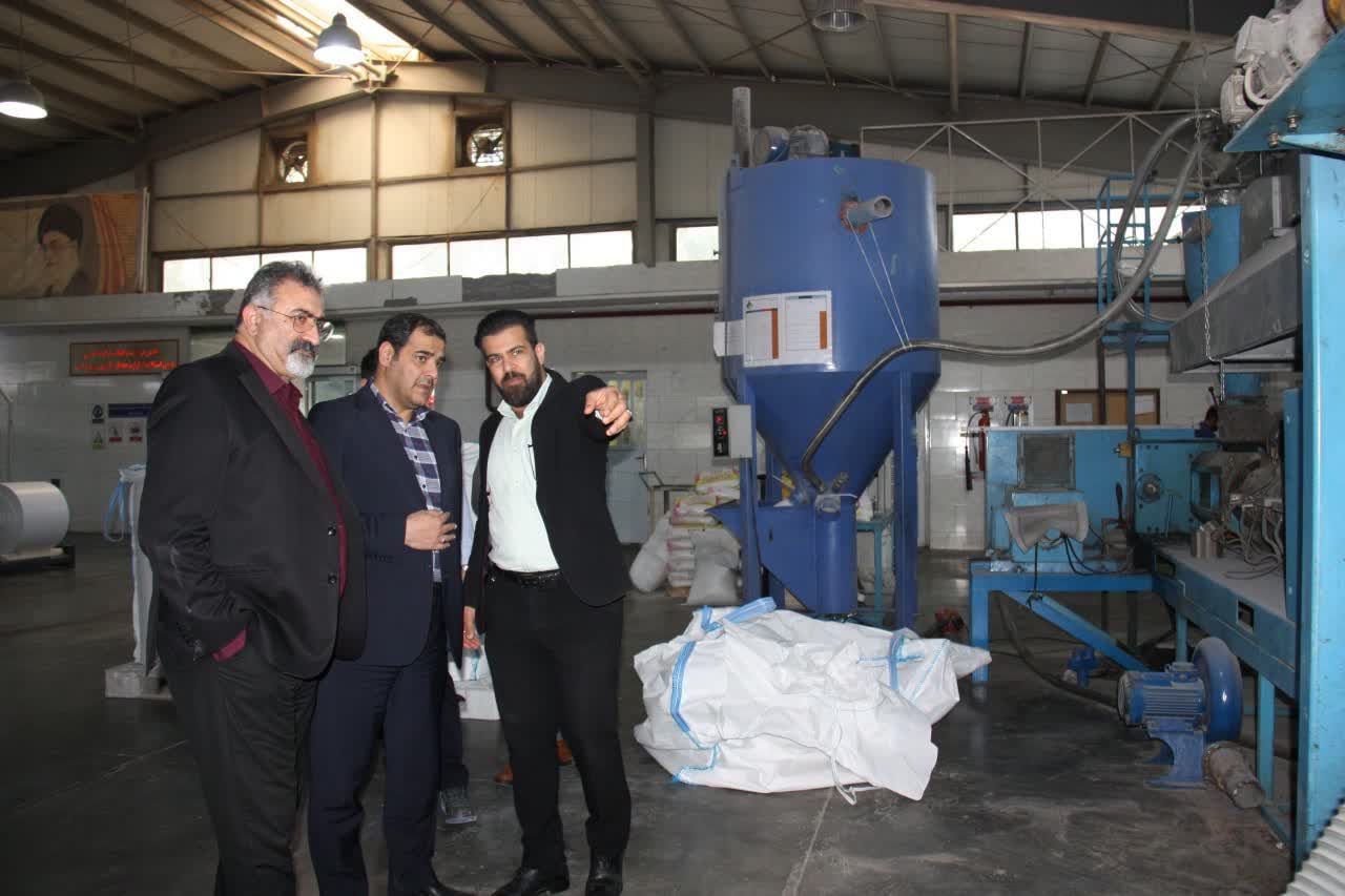 بازدید مدیر کل صمت خوزستان از شرکت آبان بسپار