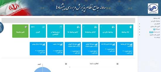 سامانه جامع نظام پیشنهادات و نوآوری مستمر مدیریت مشارکتی با قابلیت دسترسی شهروندان راه اندازی شد