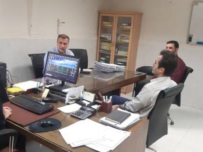 بازدید مدیرعامل شرکت آبفا اهواز از واحد عملیات آب و معاونت خدمات مشترکین