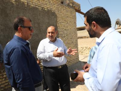 مهندس دشتی‌زاده از نقاط دارای مشکل آبگیری مناطق ۴ و ۵ شهری بازدید کرد