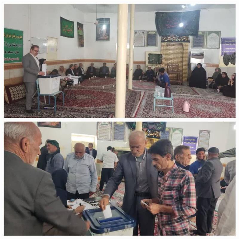 برگزاری مجمع عمومی بطورفوق العاده شرکت تعاونی روستایی رفیع شهرستان رامهرمز