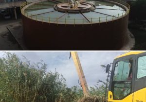 لایروبی ۹۰ هزار مترمکعب از مخازن تصفیه‌خانه‌ها و تأسیسات آبرسانی اهواز، باوی و کارون