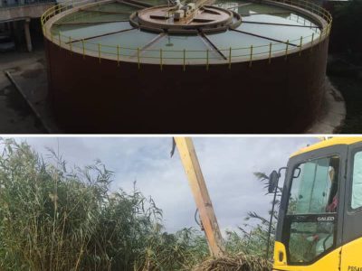 لایروبی ۹۰ هزار مترمکعب از مخازن تصفیه‌خانه‌ها و تأسیسات آبرسانی اهواز، باوی و کارون