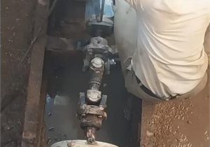 الکتروپمپ تاسیسات یشانسخین شوشتر تعویض شد