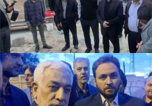 بازدید معاون وزیر نیرو از مناطق زلزلهزده مسجدسلیمان