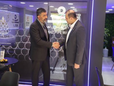 استفاده از توان و ظرفیت شرکت لوله سازی اهواز در تامین نیاز شرکت‌های گاز