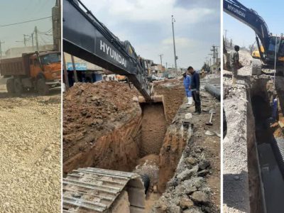 پایان عملیات اصلاح شبکه جمع‌آوری و خط انتقال فاضلاب در منطقه کوی علوی اهواز