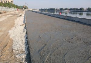 پیشرفت فیزیکی ۹۰ درصدی پروژه ساحل سازی رودخانه کارون توسط شهرداری خرمشهر