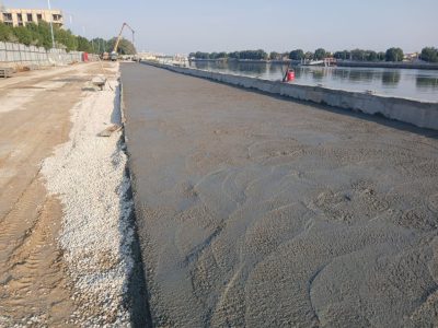 پیشرفت فیزیکی ۹۰ درصدی پروژه ساحل سازی رودخانه کارون توسط شهرداری خرمشهر