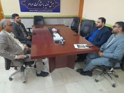 سرپرست شهرداری خرمشهر با رئیس اداره ورزش دیدار و گفتگو کرد