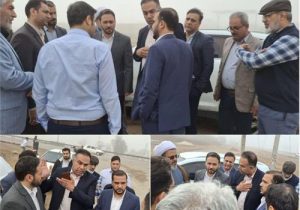 بازدید نماینده مردم اهواز از روند اجرایی پروژه آبرسانی روستاهای باوی