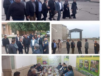 بازدید عضو هیئت مدیره سازمان مرکزی از ظرفیت ها و پتانسیل های تعاون روستایی دزفول