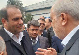 بازدید وزیر نیرو از غرفه شرکت لوله سازی اهواز در بیستمین نمایشگاه بین المللی صنعت آب و تاسیسات آب و فاضلاب ایران(WATEX)