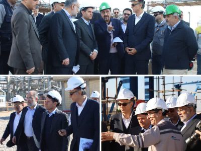 بازدید مدیر عامل شرکت ملی صنایع پتروشیمی از شرکت پتروشیمی مارون