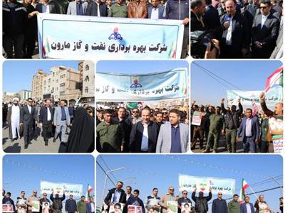 مهندس ناصری: حماسه حضور کارکنان صنعت نفت در راهپیمایی تاریخی است