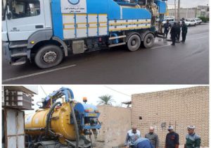 در فصل پاییز سال جاری انجام شد؛ لایروبی و شُستوشوی بیش از ۲۵۵ کیلومتر از خطوط شبکه فاضلاب اهواز