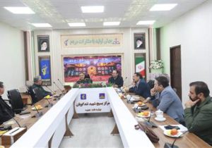 دیدار مدیران نفت و گاز مارون با فرمانده مرکز بسیج شهید تندگویان