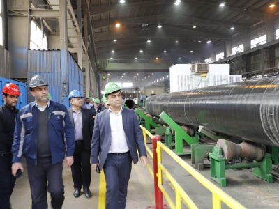 حمایت از تولیدِ داخل / تأکید مدیرعامل مناطق نفتخیز جنوب بر همکاری با لولهسازی اهواز