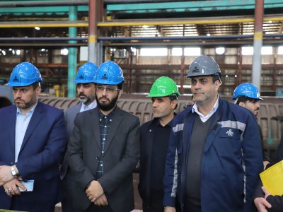 بازدید هیئت بازرسی وزارت تعاون، کار و رفاه اجتماعی از شرکت لولهسازی اهواز