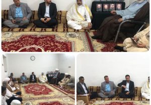 دیدار مدیران عامل شرکتهای آب و فاضلاب خوزستان و اهواز با نماینده مردم خوزستان در مجلس خبرگان رهبری