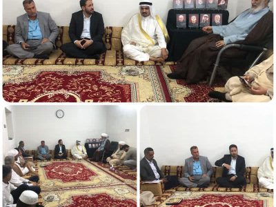 دیدار مدیران عامل شرکتهای آب و فاضلاب خوزستان و اهواز با نماینده مردم خوزستان در مجلس خبرگان رهبری