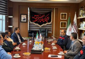 نشست مدیران فولاد اکسین خوزستان و گروه ملی صنعتی فولاد ایران برای توسعه زنجیره فولاد