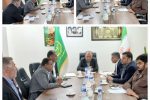 هماهنگی برای برداشت بهینه گندم و کلزا در خوزستان با حضور مسئولین