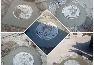 در سال ۱۴۰۳ انجام شد؛ نصب بیش از ۵ هزار و ۴۰۰ حلقه درب و رینگ منهول فاضلاب در کلان‌شهر اهواز