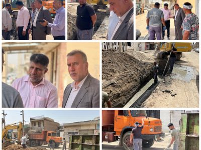 به مناسبت روز جهانی کارگر؛ دیدار میدانی مدیرعامل با کارگران شرکت آب و فاضلاب اهواز