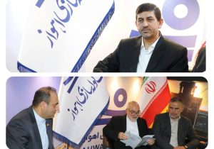 حمایت نمایندگان مردم اهواز از شرکت لولهسازی اهواز در نمایشگاه نفت ۱۴۰۴