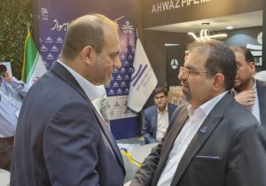 بازدید مدیرعامل شرکت ملی گاز ایران از غرفه شرکت لوله‌سازی اهواز در نمایشگاه بین المللی نفت و گاز تهران ۱۴۰۴