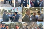 بازدید مشترک مدیرعامل شرکت آبفا اهواز و فرماندار شهرستان کارون