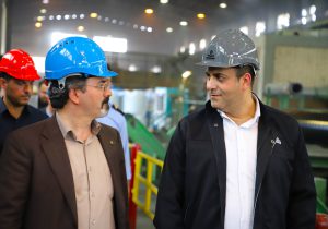 حضور اعضای ارشد صندوق بازنشستگی کشوری و مدیرعامل هلدینگ صبا انرژی در شرکت لولهسازی اهواز