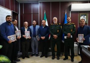 ابلاغ احکام هیئت امنای شهید گمنام نفت و گاز مارون