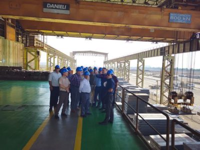 بازدید نمایندگان ارشد صنعت انرژی از فولاد اکسین و برگزاری جلسات راهبردی پروژههای ملی